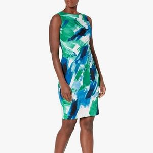 NWT - Calvin Klein Sleeveless Sheath Dress